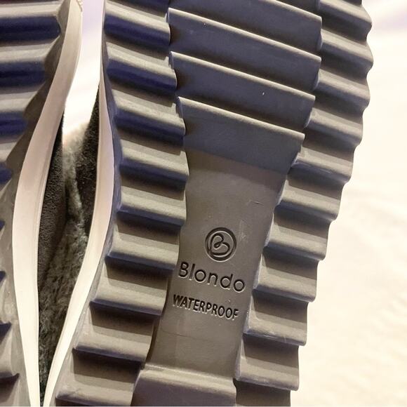 NWOT Blondo Waterproof Faux Fur Lined Slide In Slipper Size 5.5 - Picture 9 of 14